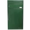 Paket Briefkasten Paketbriefkasten ScanPro 65 Racinggreen RAL 6009