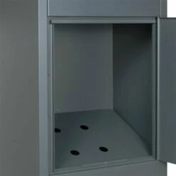 Paketbox Anthrazit Grau RAL 7016 Standbriefkasten Paketannahme Zuhause -Türschilder aus Edelstahl Geschäft paketbox anthrazit grau ral 7016 standbriefkasten paketannahme zuhause3