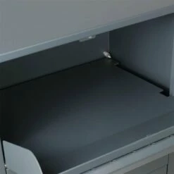 Paketbox Anthrazit Grau RAL 7016 Standbriefkasten Paketannahme Zuhause -Türschilder aus Edelstahl Geschäft paketbox anthrazit grau ral 7016 standbriefkasten paketannahme zuhause4