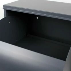 Paketbox Anthrazit Grau Standbriefkasten Paketannahme Zuhause RAL 7016 -Türschilder aus Edelstahl Geschäft paketbox anthrazit grau standbriefkasten paketannahme zuhause ral 70165