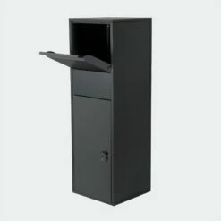 Paketbox Paketkasten Standbriefkasten RAL 7016 Anthrazit -Türschilder aus Edelstahl Geschäft paketbox paketkasten standbriefkasten ral 7016 anthrazit4