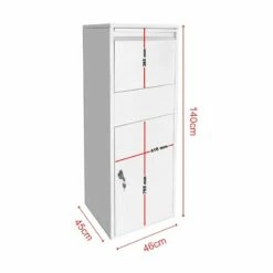 Paketbox Paketkasten Standbriefkasten RAL 9010 Weiß 7 Paketbox Paketkasten Standbriefkasten RAL 9010 Weiß -Türschilder aus Edelstahl Geschäft paketbox paketkasten standbriefkasten ral 9010 weiss3