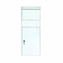 Paketbox Paketkasten Standbriefkasten Verzinkter Stahl Silber -Türschilder aus Edelstahl Geschäft paketbox paketkasten standbriefkasten verzinkter stahl silber4