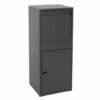 Paketbriefkasten 41x103x38 Cm RAL 7016 Anthrazit Grau