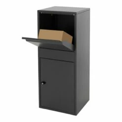 Paketbriefkasten 41x103x38 Cm RAL 7016 Anthrazit Grau -Türschilder aus Edelstahl Geschäft paketbriefkasten 41x103x38 cm ral 7016 anthrazit grau2