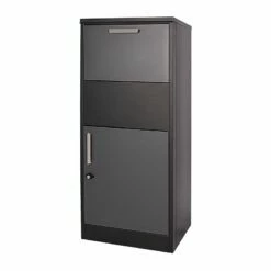 Paketbriefkasten Anthrazit Grau RAL 50x37x115cm Freistehend Abschließbar -Türschilder aus Edelstahl Geschäft paketbriefkasten anthrazit grau ral 50x37x115cm freistehend abschliessbar10