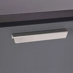 Paketbriefkasten Anthrazit Grau RAL 50x37x115cm Freistehend Abschließbar -Türschilder aus Edelstahl Geschäft paketbriefkasten anthrazit grau ral 50x37x115cm freistehend abschliessbar3