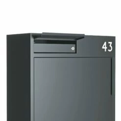 Paketbriefkasten Anthrazit RAL 7016 -Türschilder aus Edelstahl Geschäft paketbriefkasten anthrazit ral 70164