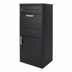 Paketbriefkasten Box Schwarz 50x37x115cm Freistehend Abschließbar 12 Paketbriefkasten Box Schwarz 50x37x115cm Freistehend Abschließbar -Türschilder aus Edelstahl Geschäft paketbriefkasten box schwarz 50x37x115cm freistehend abschliessbar3
