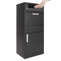 Paketbriefkasten Box Schwarz 50x37x115cm Freistehend Abschließbar 17 Paketbriefkasten Box Schwarz 50x37x115cm Freistehend Abschließbar -Türschilder aus Edelstahl Geschäft paketbriefkasten box schwarz 50x37x115cm freistehend abschliessbar8