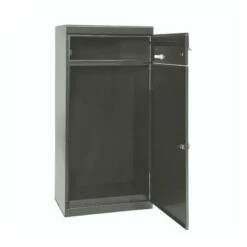 Paketbriefkasten MEFA CEDAR 881 Basaltgrau Semi-Matt RAL 7012 -Türschilder aus Edelstahl Geschäft paketbriefkasten mefa cedar 881 basaltgrau semi matt ral 70122