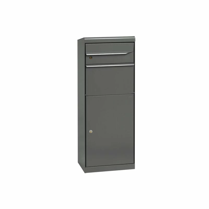 Paketbriefkasten MEFA MAPLE 661 Basaltgrau Semi-Matt RAL 7012 1 Paketbriefkasten MEFA MAPLE 661 Basaltgrau Semi-Matt RAL 7012