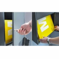 Paketbriefkasten Paketbox Paketkasten Briefkasten Postbox -Türschilder aus Edelstahl Geschäft paketbriefkasten paketbox paketkasten briefkasten postbox7
