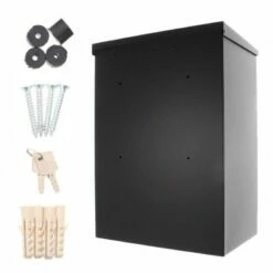 Paketbriefkasten Parcel Keeper 500, T05767 -Türschilder aus Edelstahl Geschäft paketbriefkasten rottner parcel keeper 500 t057674