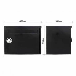 Paketbriefkasten Rottner Parcel Keeper T05766 -Türschilder aus Edelstahl Geschäft paketbriefkasten rottner parcel keeper t057663