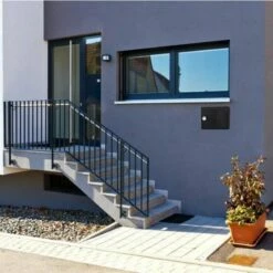 Paketbriefkasten Rottner Parcel Keeper T05766 -Türschilder aus Edelstahl Geschäft paketbriefkasten rottner parcel keeper t057665