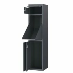 Paketkasten Postbox Paketbox Anthrazit RAL 7016 10 Paketkasten Postbox Paketbox Anthrazit RAL 7016 -Türschilder aus Edelstahl Geschäft paketkasten postbox paketbox anthrazit ral 70163