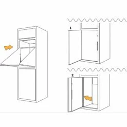 Paketkasten Postbox Paketbox Anthrazit RAL 7016 14 Paketkasten Postbox Paketbox Anthrazit RAL 7016 -Türschilder aus Edelstahl Geschäft paketkasten postbox paketbox anthrazit ral 70167
