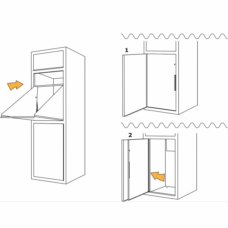 Paketkasten Postbox Paketbox Anthrazit RAL 7016 7 Paketkasten Postbox Paketbox Anthrazit RAL 7016 – Bild 7