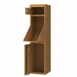 Paketkasten Postbox Paketbox Rost RAL 8001 -Türschilder aus Edelstahl Geschäft paketkasten postbox paketbox rost ral 80013