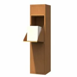 Paketkasten Postbox Paketbox Rost RAL 8001 -Türschilder aus Edelstahl Geschäft paketkasten postbox paketbox rost ral 80014