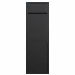 Paketkasten Postbox Paketbox Schwarz RAL 9005 -Türschilder aus Edelstahl Geschäft paketkasten postbox paketbox schwarz ral 90052