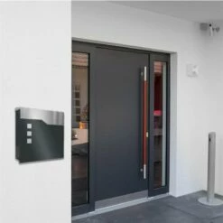 Premium Briefkasten Mit Zeitungsfach RAL 7016 Anthrazit 11 Premium Briefkasten Mit Zeitungsfach RAL 7016 Anthrazit -Türschilder aus Edelstahl Geschäft premium briefkasten mit zeitungsfach ral 7016 anthrazit5