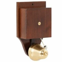 RETRO Läutewerk Antik Holz Dunkel DNT-971 (8V AC) -Türschilder aus Edelstahl Geschäft retro laeutewerk antik holz dunkel dnt 971 8v ac3