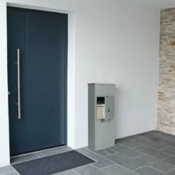 Rottner Stand Paketbriefkasten Parcel Keeper 1000 Silber -Türschilder aus Edelstahl Geschäft rottner stand paketbriefkasten parcel keeper 1000 silber4