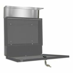 Säulenbriefkasten Inkl. Zeitungsfach DB 703 Graphit -Türschilder aus Edelstahl Geschäft saeulenbriefkasten inkl zeitungsfach db 703 graphit5