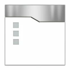 Säulenbriefkasten Inkl. Zeitungsfach RAL 9016 Weiß -Türschilder aus Edelstahl Geschäft saeulenbriefkasten inkl zeitungsfach ral 9016 weiss3