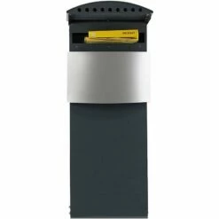 Safepost 129 Briefkasten Standbriefkasten Anthrazit/ Silbergrau 8 Safepost 129 Briefkasten Standbriefkasten Anthrazit/ Silbergrau -Türschilder aus Edelstahl Geschäft safepost 129 briefkasten standbriefkasten anthrazit silbergrau3