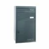 Safepost 45 Briefkasten Mit Paketfach Anthrazit