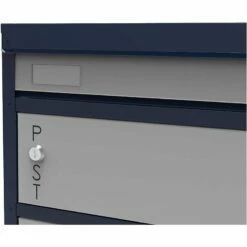 Safepost 65 TIAMAT Paketbox Silber Anthrazit Inklusive 4 Schlüssel -Türschilder aus Edelstahl Geschäft safepost 65 tiamat paketbox silber anthrazit inklusive 4 schluessel3