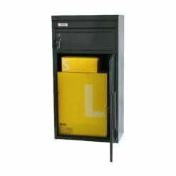 Safepost 65 TIAMAT Paketkasten Anthrazit Grau Inklusive 2 Schlüssel -Türschilder aus Edelstahl Geschäft safepost 65 tiamat paketkasten anthrazit grau inklusive 2 schluessel5