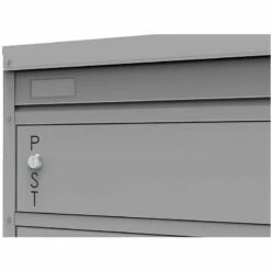 Safepost 65 TIAMAT Paketkasten Silbergrau + 2 Schlüssel -Türschilder aus Edelstahl Geschäft safepost 65 tiamat paketkasten silbergrau 2 schluessel3