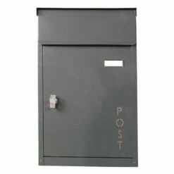 Safepost 854 TIAMAT Briefkasten Anthrazit Grau Inklusive 2 Schlüssel -Türschilder aus Edelstahl Geschäft safepost 854 tiamat briefkasten anthrazit grau inklusive 2 schluessel3