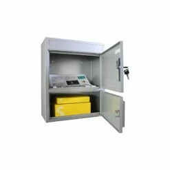 Safepost 921 TIAMAT Briefkasten Mit Paketfach Silber -Türschilder aus Edelstahl Geschäft safepost 921 tiamat briefkasten mit paketfach silber5