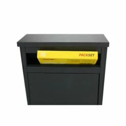 SafePost Eurotrend No.1 Großer Standbriefkasten Anthrazit -Türschilder aus Edelstahl Geschäft safepost eurotrend no1 grosser standbriefkasten anthrazit6