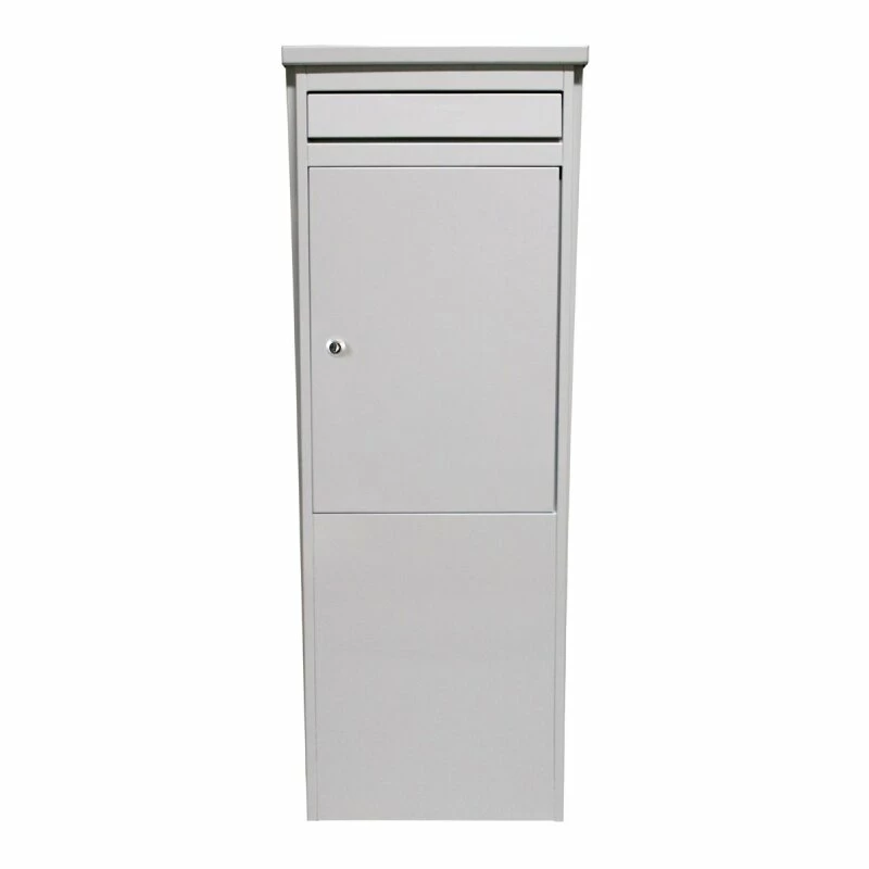 SafePost Eurotrend No.1 Großer Standbriefkasten Weiss 1 SafePost Eurotrend No.1 Großer Standbriefkasten Weiss