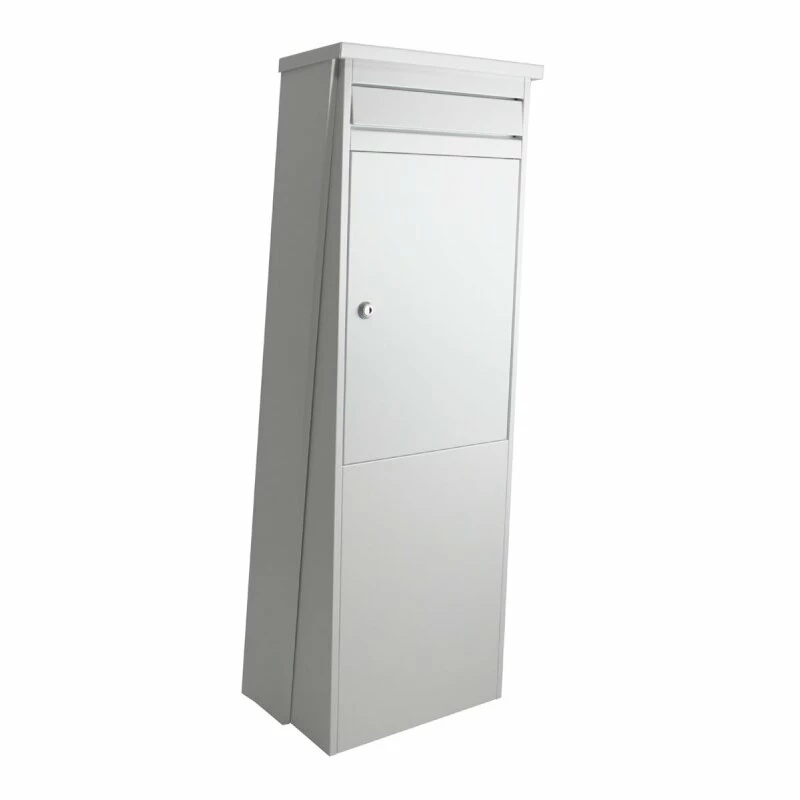 SafePost Eurotrend No.1 Großer Standbriefkasten Weiss 5 SafePost Eurotrend No.1 Großer Standbriefkasten Weiss – Bild 5