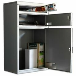 ScanPro 45 - Post Paketbox Mit Gesichertem Paketfach Und Verstellbarem Zwischenboden -Türschilder aus Edelstahl Geschäft scanpro 45 post paketbox mit gesichertem paketfach und verstellbarem zwischenboden3