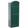 ScanPro 80 Grosser Paketbriefkasten Postbox RAL 6009 Racinggreen