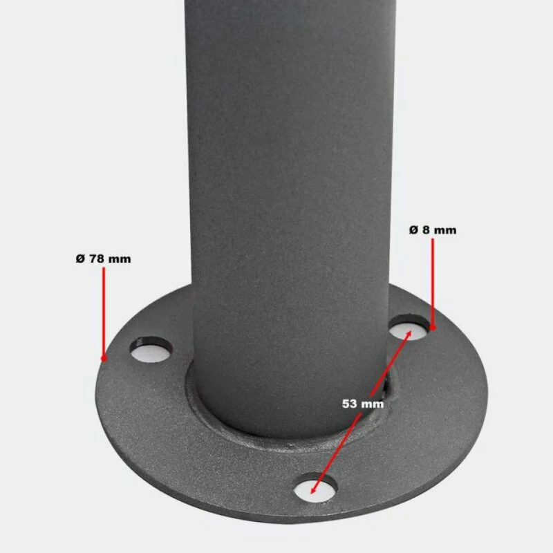 Standbriefkasten ANTHRAZIT GRAU RAL 7016 Mit Beschriftung Toppy2 3 Standbriefkasten ANTHRAZIT GRAU RAL 7016 Mit Beschriftung Toppy2 – Bild 3
