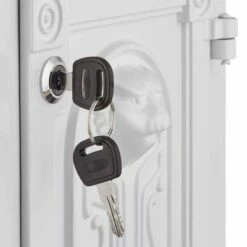 Standbriefkasten Antik In Nostalgischer Optik Englischem Stil Weiß -Türschilder aus Edelstahl Geschäft standbriefkasten antik in nostalgischer optik englischem stil weiss4