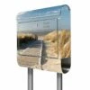 Standbriefkasten Briefkasten Edelstahl Dünen