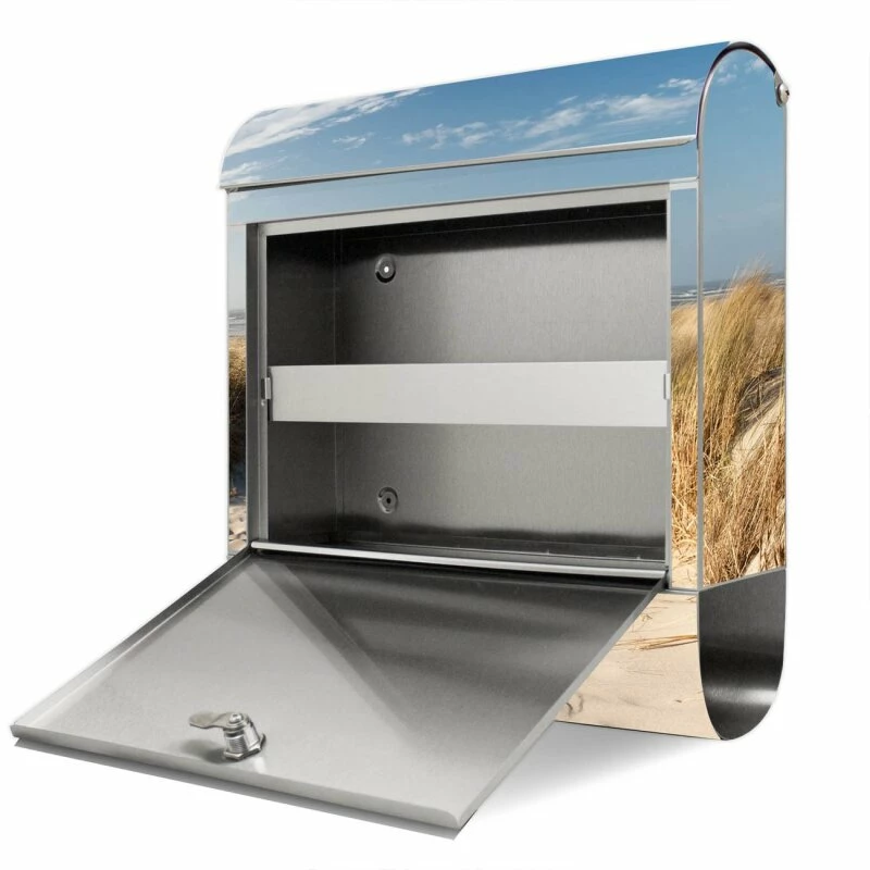 Standbriefkasten Briefkasten Edelstahl Dünen 4 Standbriefkasten Briefkasten Edelstahl Dünen – Bild 4