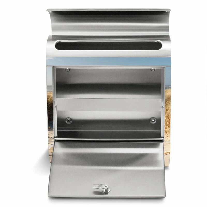 Standbriefkasten Briefkasten Edelstahl Dünen 5 Standbriefkasten Briefkasten Edelstahl Dünen – Bild 5