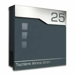 Standbriefkasten Set MAROCAN in ANTHRAZIT GRAU RAL 7016 Pulverbeschichtet Mit Beschriftung & Hausnummer 11 Standbriefkasten Set MAROCAN in ANTHRAZIT GRAU RAL 7016 Pulverbeschichtet Mit Beschriftung & Hausnummer -Türschilder aus Edelstahl Geschäft standbriefkasten marocan in anthrazit grau ral 7016 mit beschriftung6
