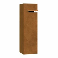 Standbriefkasten Paketkasten Postbox Cortenstahl RAL 8001
